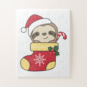 puzzle de noël-slothmas