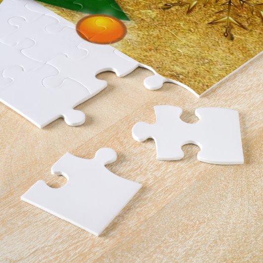Puzzle de Noël Snowman (Côté)