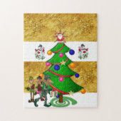 Puzzle de Noël Snowman (Vertical)