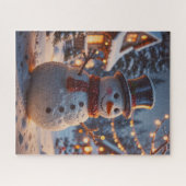 Puzzle de Noël Snowman (Horizontal)