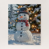 Puzzle de Noël Snowman (Vertical)