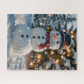 Puzzle de Noël Snowman (Horizontal)