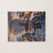 Puzzle de Noël Snowman (Horizontal)