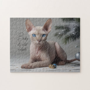 Puzzle de Noël Sphynx