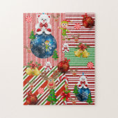 Puzzle de Noël Teddy Bear (Vertical)