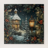 Puzzle de Noël traditionnel (Vertical)