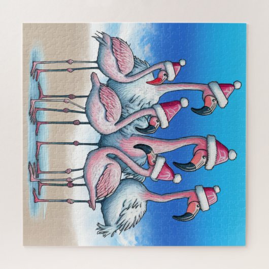 Puzzle de Noël tropical (Horizontal)