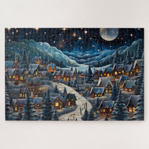 Puzzle de Noël Village Jigsaw