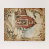 Puzzle de Noël vintage (Horizontal)