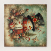 Puzzle de Noël vintage (Horizontal)