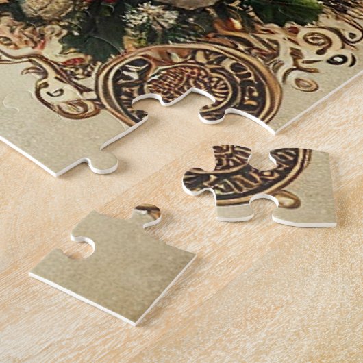 Puzzle de Noël Vintage (Côté)