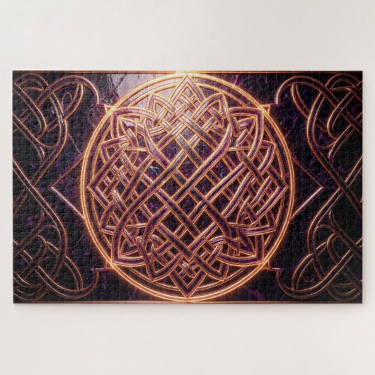 Puzzle de nœud celtique (Horizontal)