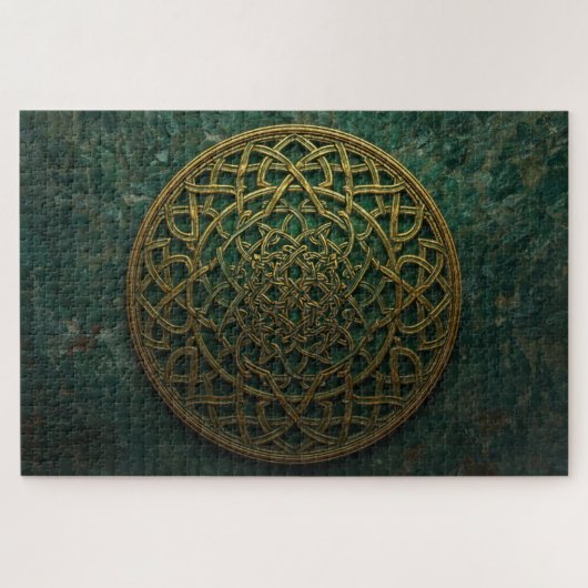 Puzzle de nœud celtique mandala (Horizontal)