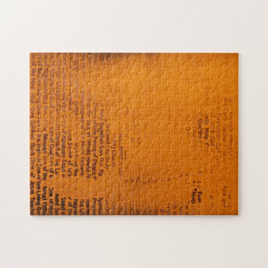 Puzzle de "nom" (Horizontal)