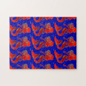 puzzle de nombreuses sirènes rouges (Horizontal)