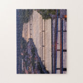 Puzzle De Nombreux Pont Entourent La Grande Rivière, Vue  (Vertical)