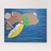 Puzzle de nounours de jour pluvieux (Horizontal)