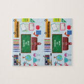 Puzzle De nouveau à l'école (Horizontal)