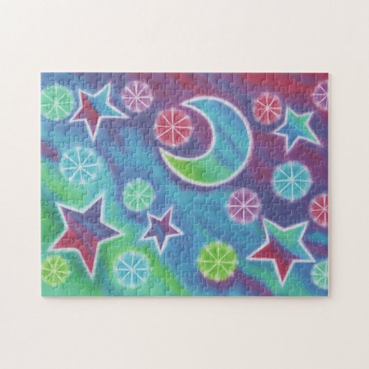 Puzzle de nuit brillante (Horizontal)