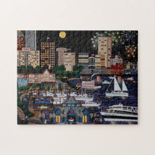 Puzzle de nuit de Portland @