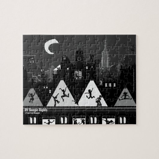 Puzzle de nuits de boogie de NY (Horizontal)