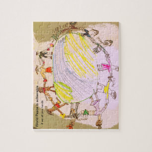 Puzzle de paix du monde