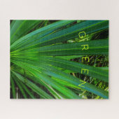 Puzzle de Palmetto de scie verte (Horizontal)