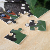 Puzzle de papillon de chaux et de fleurs (Côté)