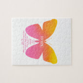 Puzzle de papillon d'espoir de Jérémie 29 (Horizontal)