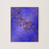 Puzzle de papillons en cuivre (Vertical)