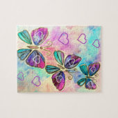 Puzzle de papillons volants (Horizontal)