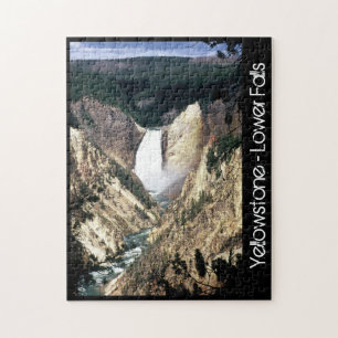 Puzzle de parc national de Yellowstone