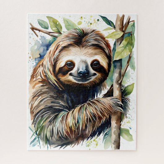 Puzzle de paresseux mignon (Vertical)