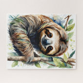 Puzzle de paresseux mignon (Horizontal)