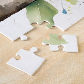 Puzzle de paresseux mignon (Côté)