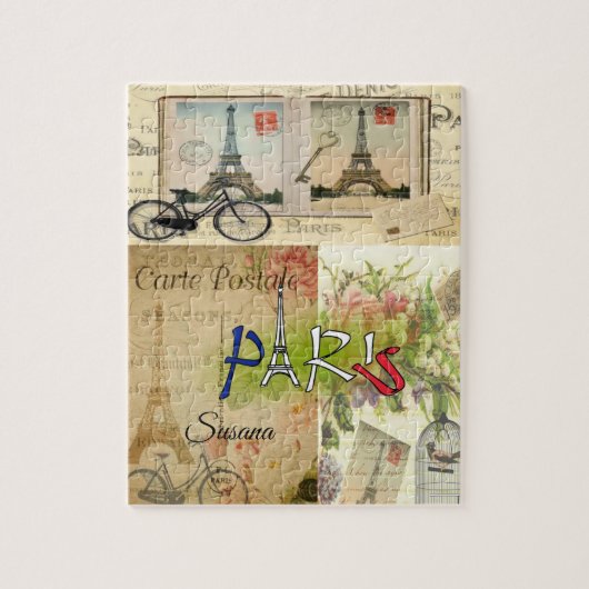 Puzzle de Paris France (Vertical)