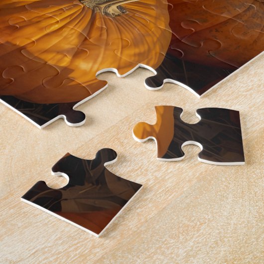 Puzzle de patch citrouille (Côté)