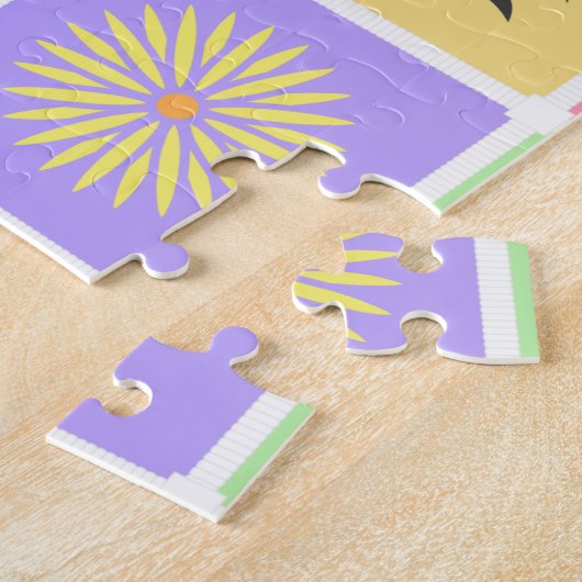Puzzle de patchwork de printemps (Côté)