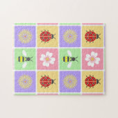 Puzzle de patchwork de printemps (Horizontal)