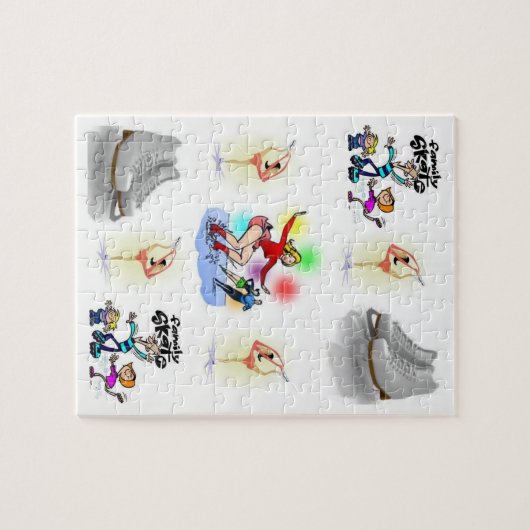 Puzzle de patinage (Horizontal)