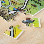 Puzzle de pays de colline du Texas (Côté)