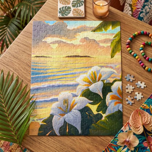 Puzzle de paysage de plage d'Hawaii
