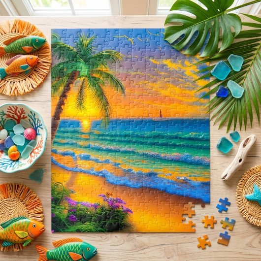 Puzzle de paysage de plage d'Hawaii