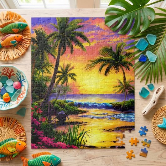 Puzzle de paysage de plage d'Hawaii
