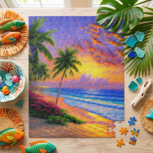 Puzzle de paysage de plage tropicale