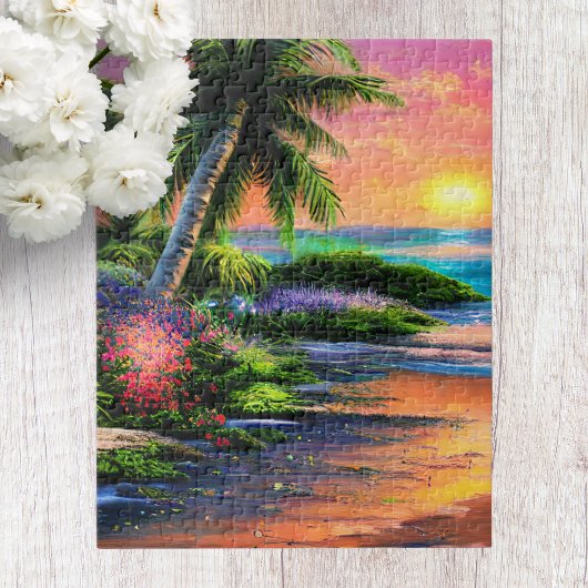 Puzzle de paysage de plage tropicale