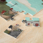 Puzzle de paysage surréaliste (Côté)