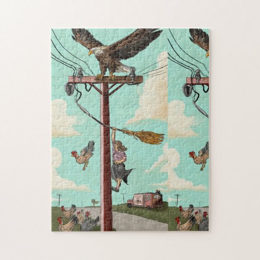 Puzzle de paysage surréaliste (Vertical)