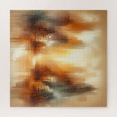 Puzzle de paysage urbain abstrait (Horizontal)