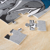 Puzzle de pêche 16x20 pour les aveugles de couleur (Côté)